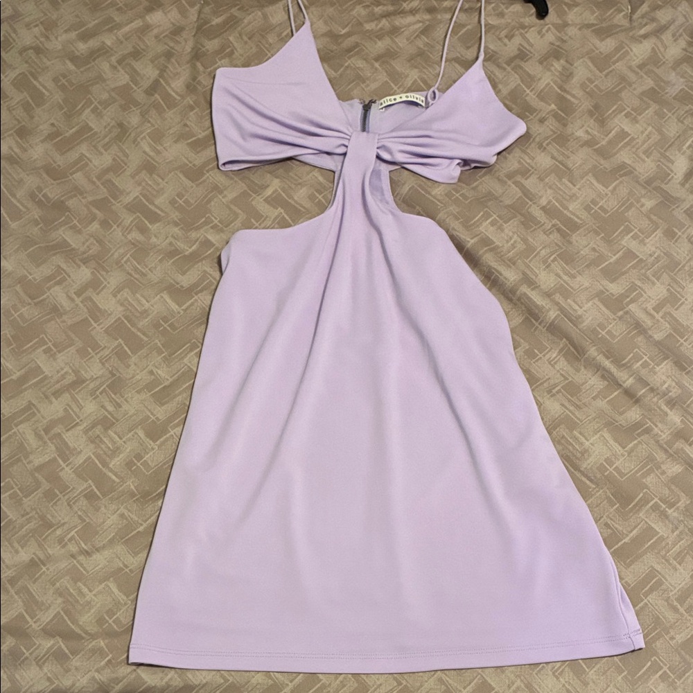 Alice + Olivia Light Purple Havana Cut - Picture 4 of 6